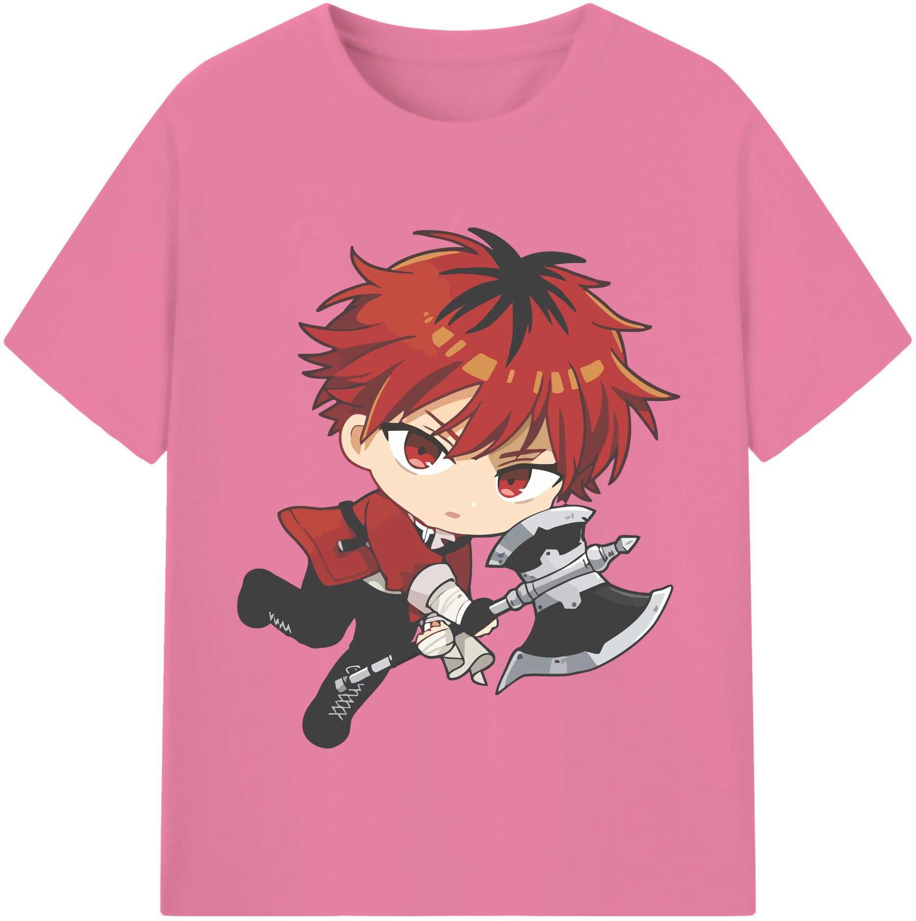 （画像用） 葬送のフリーレン Frieren 綿100％半袖Tシャツ（フロントプリント）